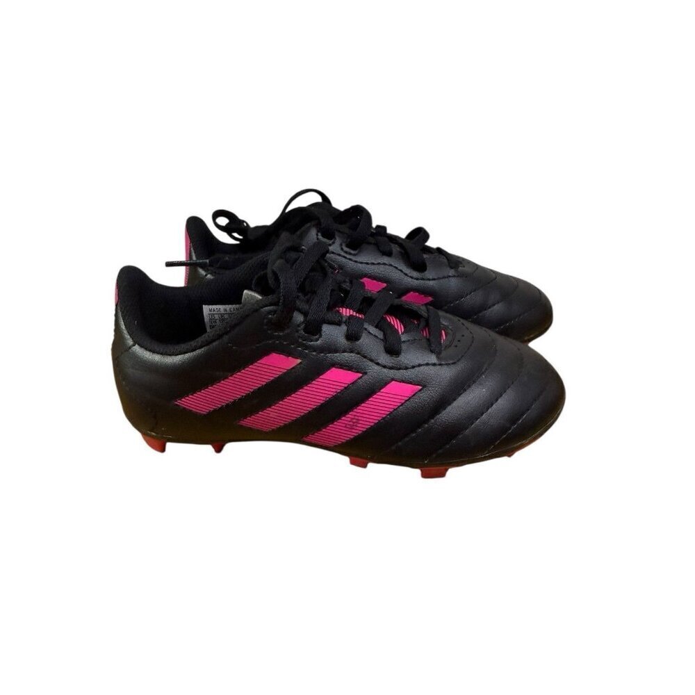 Adidas Goletto Pink Black Unisex Kids Size 12K Soccer Cleats